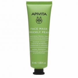 Apivita Face Mask Prickly Pear Moisturizing & Soothing 50 ml