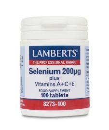 Lamberts Selenium A+C+E 100tabs