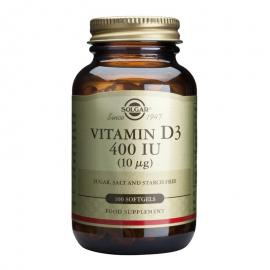SOLGAR Vitamin D3 400IU - 100softgels