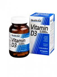 Health Aid Vitamin D3 5000IU 30caps