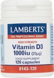 Lamberts Vitamin D3 1000IU 120caps