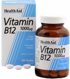 HEALTH AID Vitamin B12 1000mg - 50tabs