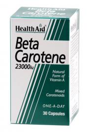Health Aid Beta Carotene Natural 15mg 30caps