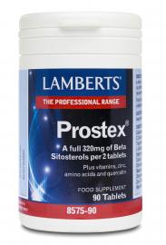 LAMBERTS Prostex 320mg Beta Sitosterols, για την Καλή Υγεία του Προστάτη 90 tabs