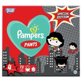 Pampers Pants Special Edition Justice League Νο 4 (9-15kg) 72τμχ