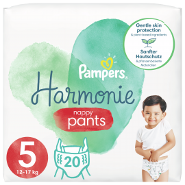 Pampers Harmonie Pants Μέγεθος 5 [12-17kg] 20 Πάνες - Βρακάκι