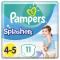 Εικόνα 1 Για Pampers Splashers No.4-5 (9-15kg) 11 Πάνες