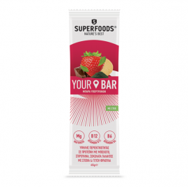 Superfoods Your Bar με Γεύση Φράουλα 45gr