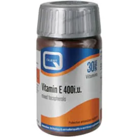 Quest Vitamin E 400 LU Mixed Tocopherols 30 Caps