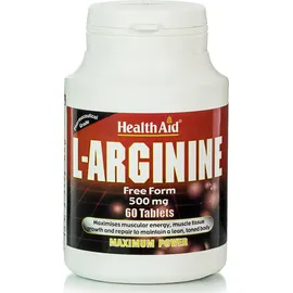 Health Aid L-Arginine 500mg 60tabs