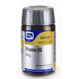 Quest Vitamin B6 50mg Plus Parsley Leaf Extract Tabs 60s