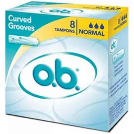 Ob OB Ταμπόν Curved Grooves, Normal. 8τεμ