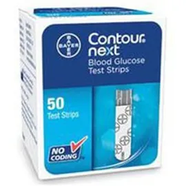 Contour Next Blood Glucose Test Strips 50pcs