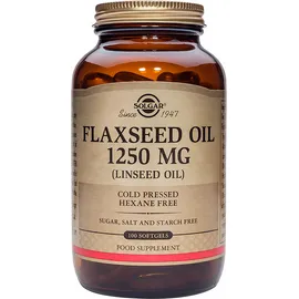 Solgar Flaxseed Oil 1250mg 100tab