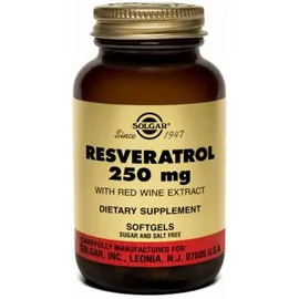 Solgar Resveratrol 250mg 30Vcap