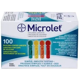 BAYER Microlet βελόνες σακχάρου 100 τεμ
