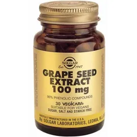 Solgar Grape Seed Extract 100mg 30Vcap
