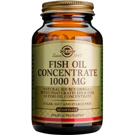 Solgar Fish Oil Concentrate 1000mg 60Softgels