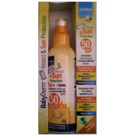INTERMED BABYDERM KIDS INSECT & SUN PROTECTION 50SPF 200ML