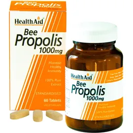 Health Aid Bee Propolis 1000mg Πρόπολη 60tabs