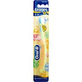 Oral B Toothbrush Stage 1, (0-2 years) 1τεμ.