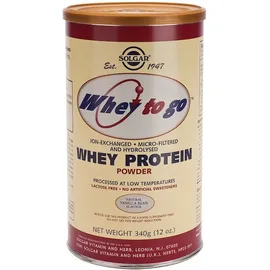 Solgar Whey to Go Protein Powder Vanilla 340gr