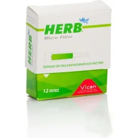 Vican Herb Micro Filter 12pcs