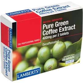 LAMBERTS PURE GREEN COFFEE Extract decaffeinated 60TABS