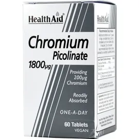 Health Aid Chromium Picolinate 200mg 60'S