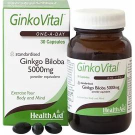 Health Aid Ginkgo Biloba 5000mg 30κάψουλες