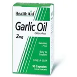 Health Aid Garlic Oil Odourless 2mg 30Vcaps