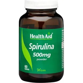 Health Aid Spirulina 500mg 60tabs