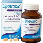 Health Aid Lipotropic B & C 60tabs