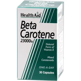Health Aid Beta Carotene Natural 15mg 30caps