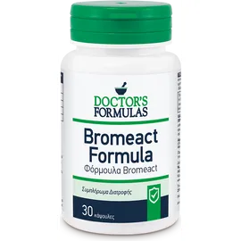 Doctor's Formulas Bromeact - Φόρμουλα Αντιφλεγμονώδης 30 κάψουλες