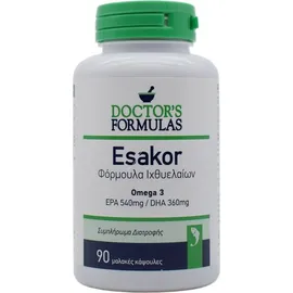 Doctor`s Formulas Esakor - Φόρμουλα Ιχθυελαίων 90 κάψουλες