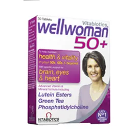 Vitabiotics Wellwoman 50+30tabs