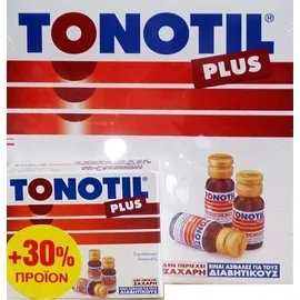 Tonotil Plus 10 Αμπούλες x 10 ml + 30% (δωρεάν προιόν)