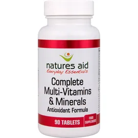 NATURES AID Multi-Vitamins & Minerals (Antioxidant formula) 90tabs
