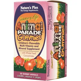 Nature's Plus Animal Parade Gummies Assorted Flavors 50tabs