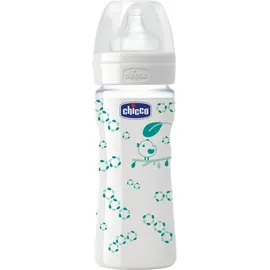 CHICCO ΜΠΙΜΠΕΡΟ ΓΥΑΛΙΝΟ ΘΣ 240ML 1 ΤΡ ΚΑΝΟΝΙΚΗ ΡΟΗ BIRD