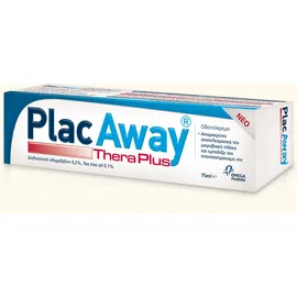 OMEGA PHARMA Plac Away Thera Plus Οδοντόκρεμα 75ml