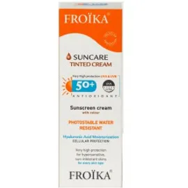 FROIKA Suncare Tinted Cream SPF 50+ 50ml