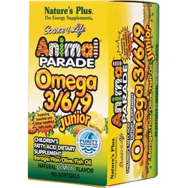 NATURE'S PLUS Animal Parade Omega 3 6 9 Junior 90tabs