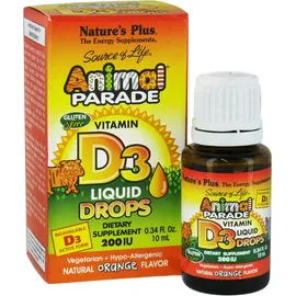 Nature`s Plus Animal Parade D3 Liquid Drops 10ml