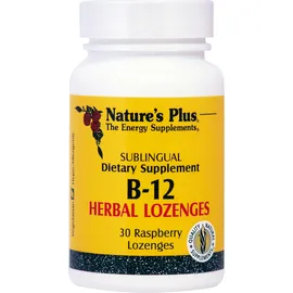 NATURE'S PLUS Vitamin B-12 1000 mcg 30Herbal Lozenges