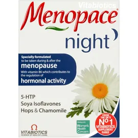 VITABIOTICS Menopace Night 30tabs