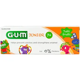 GUM Junior 7 - 12 ετών Παιδική Οδοντόκρεμα με γεύση Tutti-Frutti 50ml