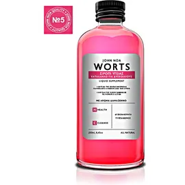 John Noa Worts Σιρόπι Υγείας Κατάλληλο τη Δυσκοιλιότητα με Γεύση Δαμάσκηνο 250ml