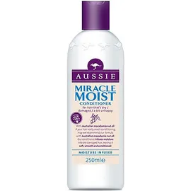 AUSSIE Miracle Moist Conditioner Μαλακτική κρέμα για ξηρά, αφυδατωμένα & κατεστραμμένα μαλλιά 250ml